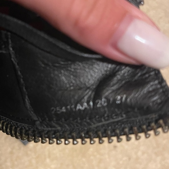 NWOT Crime London Black Leather Moto Boot with Stars on back - Picture 8 of 13